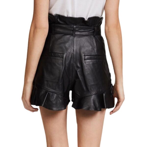 Designers Classy Women Leather Shorts