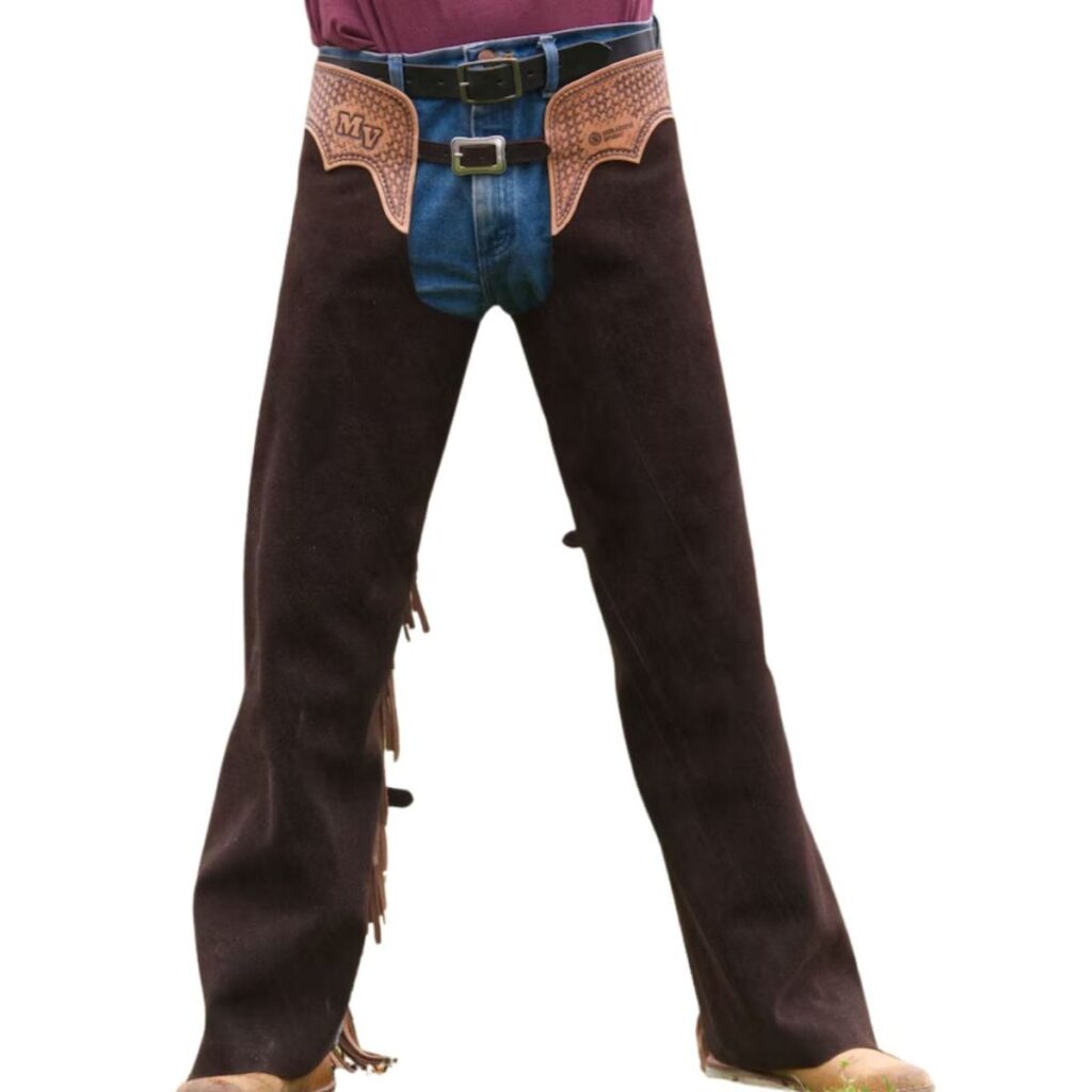 leather cowboy chaps